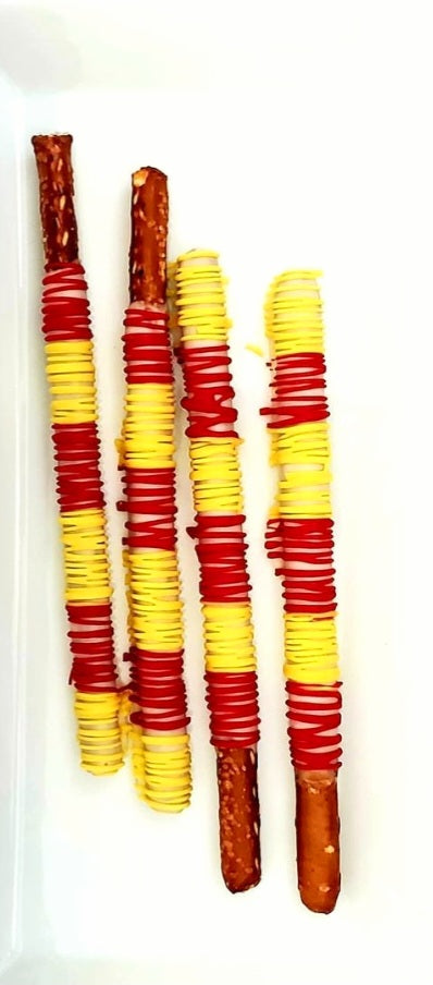 Dipped Pretzel Rods