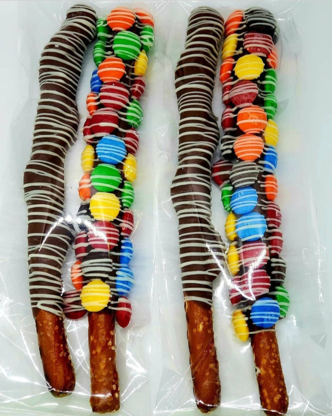 Dipped Pretzel Rods