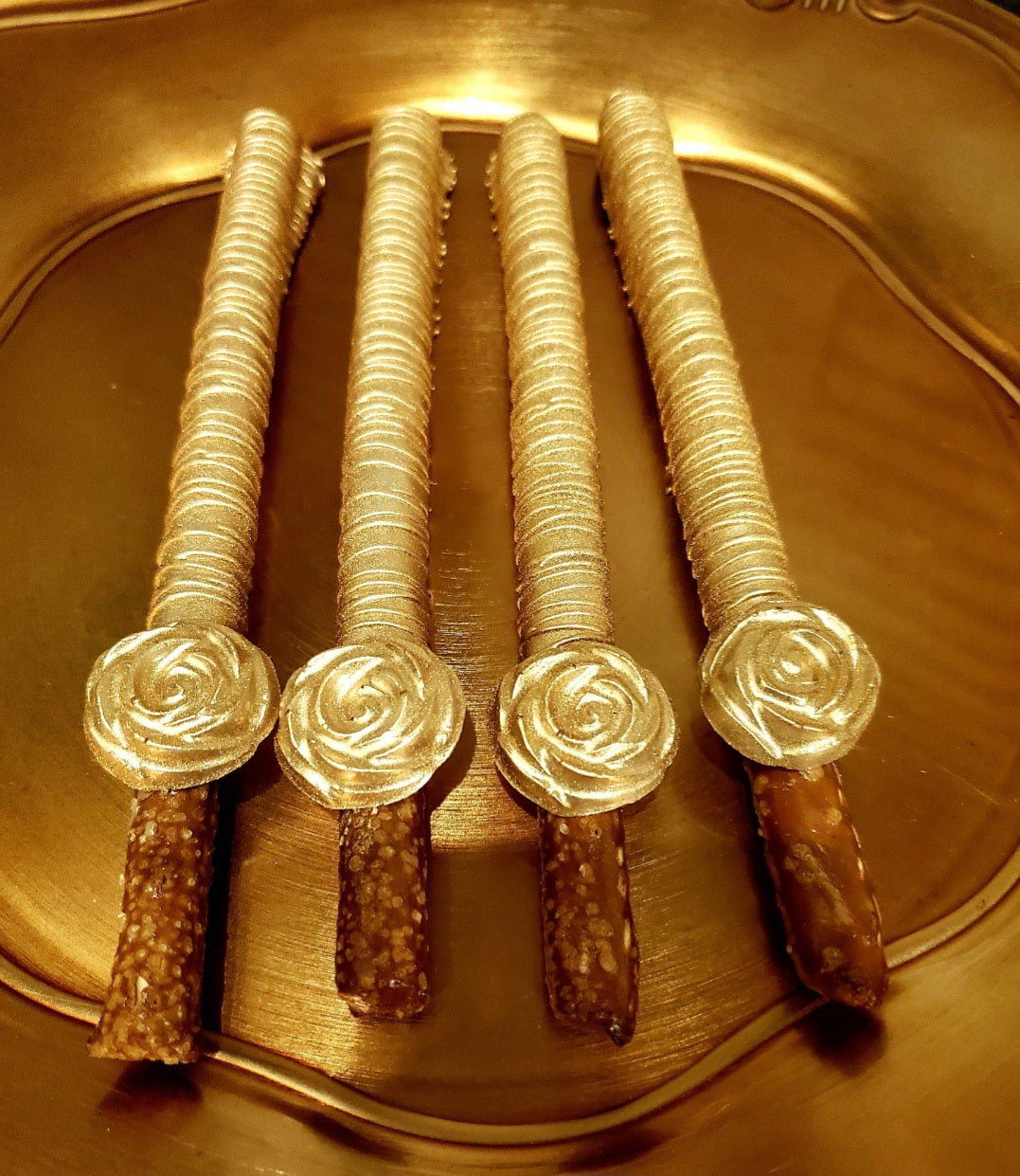 Dipped Pretzel Rods