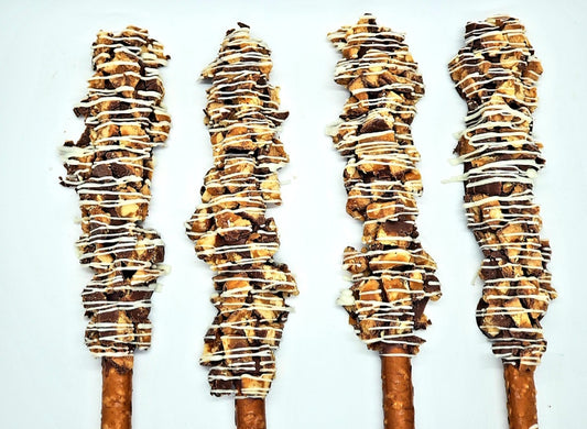 Dipped Pretzel Rods