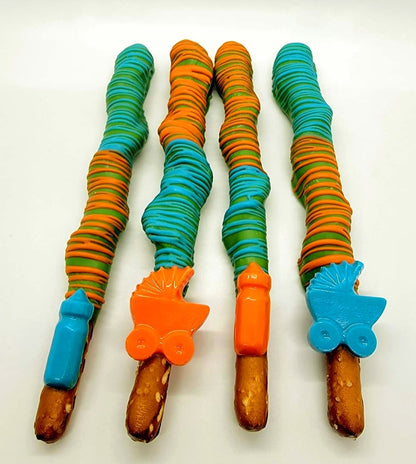 Dipped Pretzel Rods