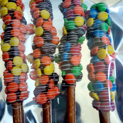 Dipped Pretzel Rods