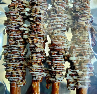 Dipped Pretzel Rods