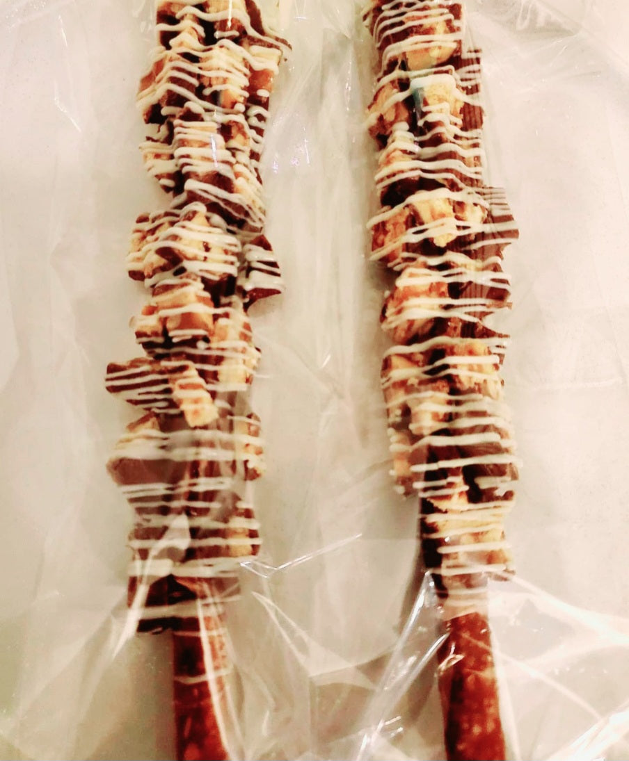 Dipped Pretzel Rods