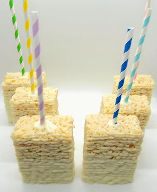 Dipped Rice Krispy Treats